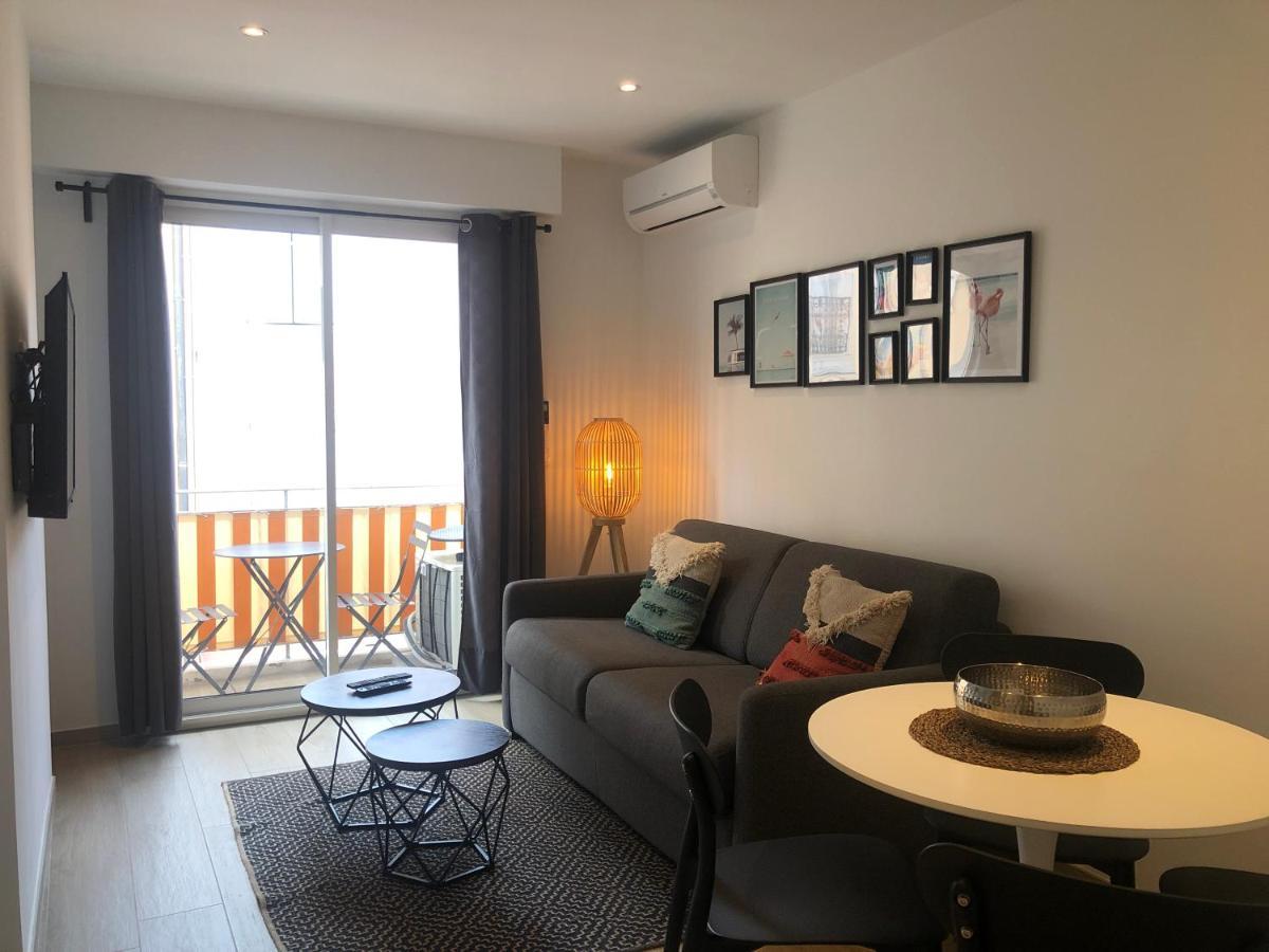 C001-Beau Studio Neuf Situe Au Centre Cannes Exteriör bild